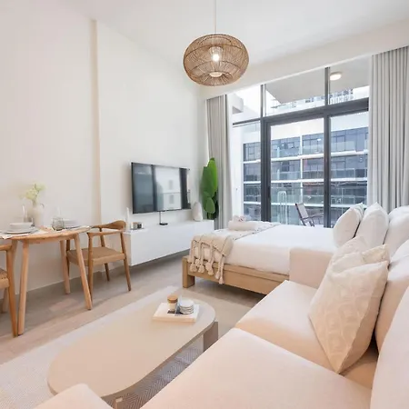 Vibrant Studio At Azizi Riviera In Maydan One, Near Burj Khalifa Dubaï Extérieur photo