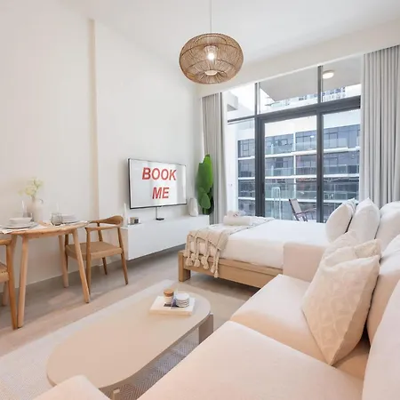 Vibrant Studio At Azizi Riviera In Maydan One, Near Burj Khalifa Dubaï Extérieur photo